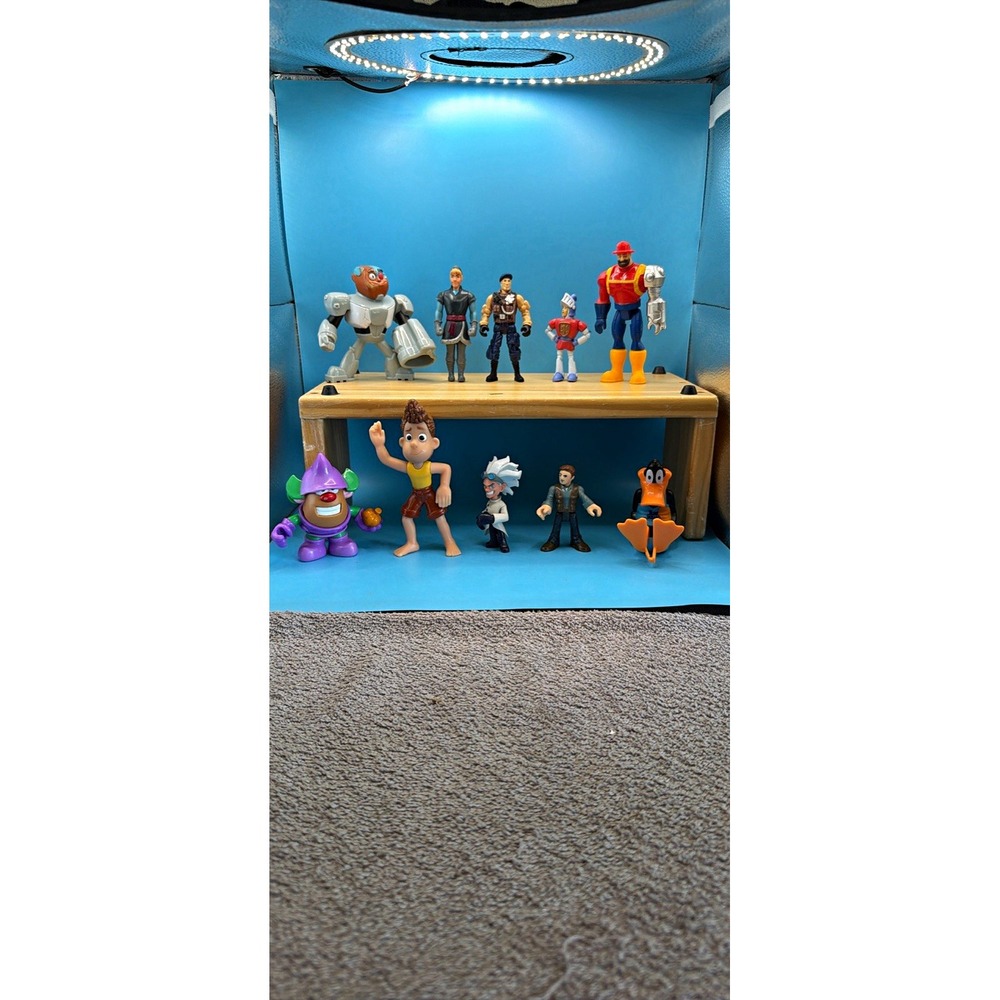 Disney Wreck-It Ralph Mixed Lot 10 Plastic Figures Ralph Felix Jr Mr Potato Head